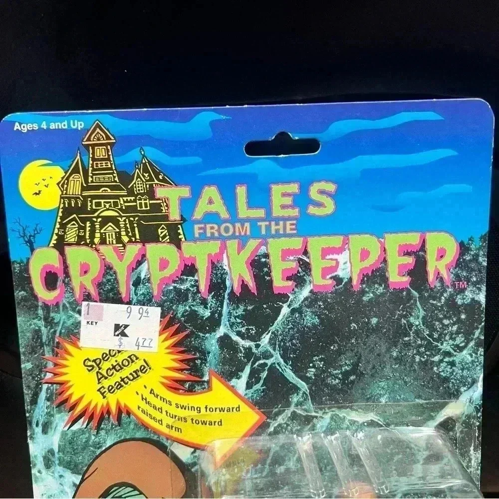 Tales from the Crypt CRYPTKEEPER Action Figure BLACK SUIT Vintage SEALED 55300